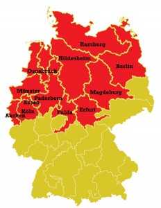 Bistumskarte
